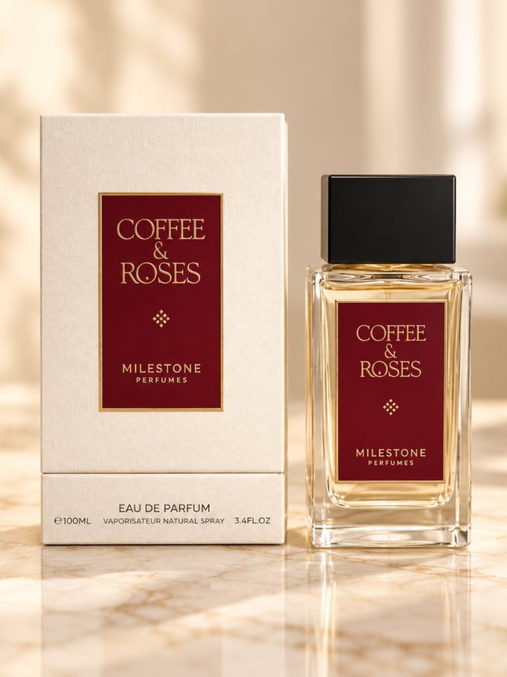 Milestone Coffee & Roses EDP 3.4 oz / 100 ml Unisex